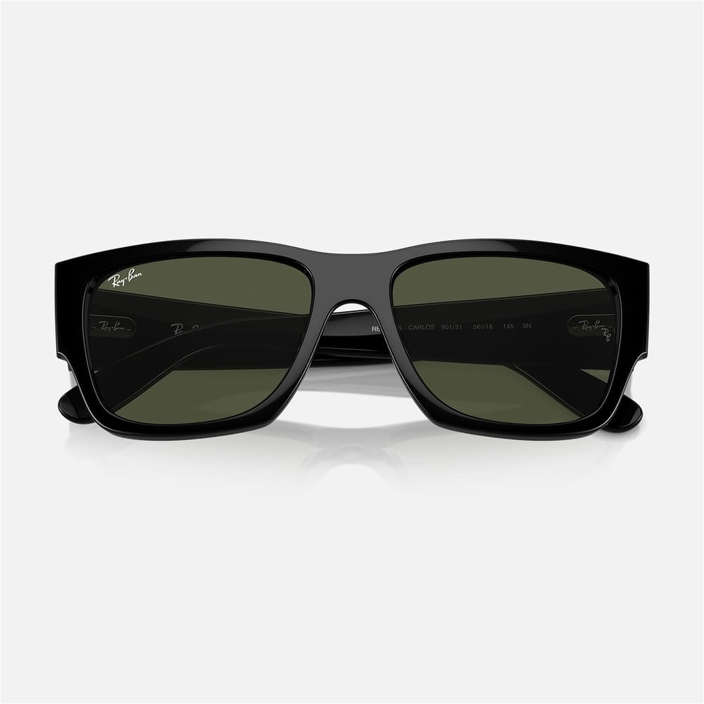 Ray-Ban Carlos RB 0947S 901/31 56 - Siyah Unisex Güneş Gözlüğü