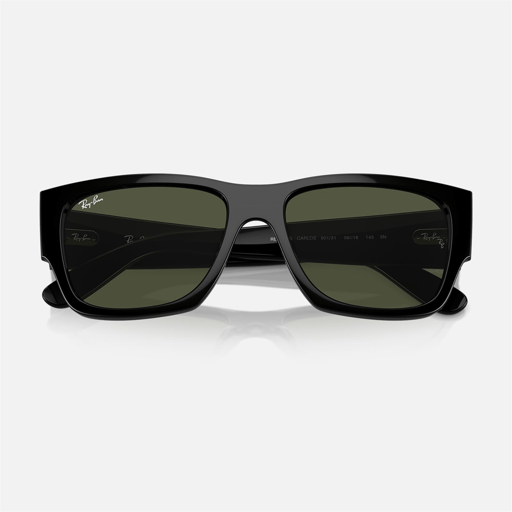 Ray-Ban Carlos RB 0947S 901/31 56 - Siyah Unisex Güneş Gözlüğü