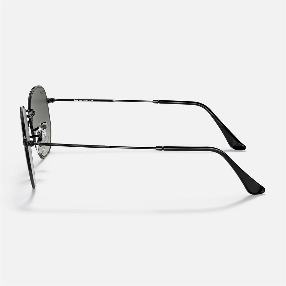 Ray-Ban Hexagonal RB 3548 002/71 - Siyah Unisex Güneş Gözlüğü