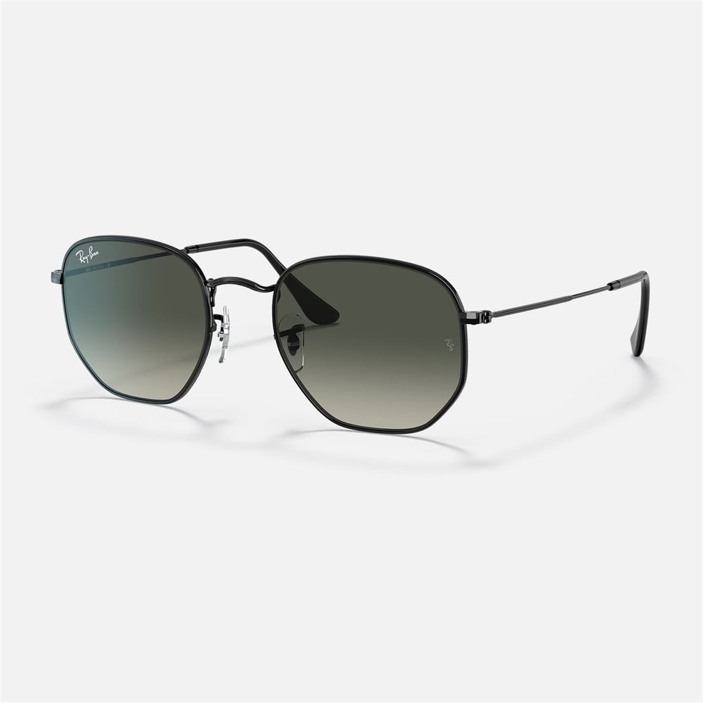 Ray-Ban Hexagonal RB 3548 002/71 - Siyah Unisex Güneş Gözlüğü