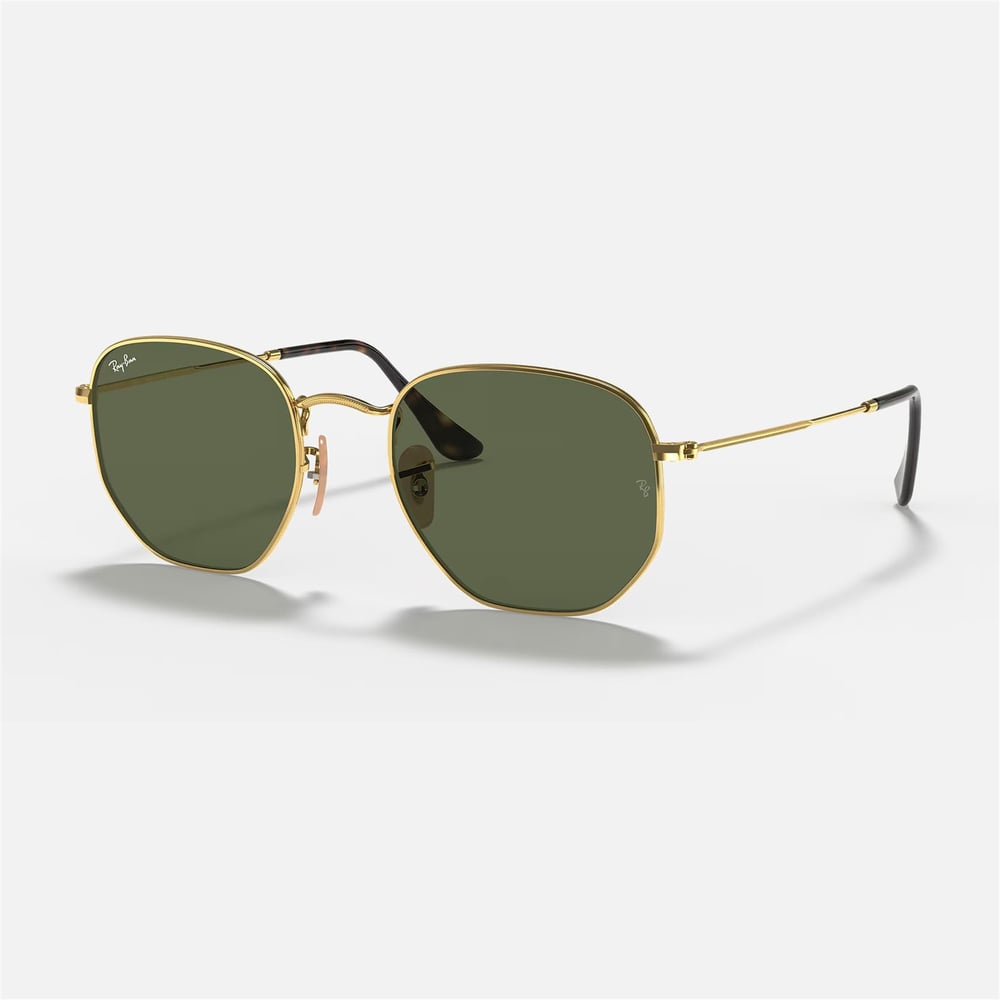 Ray-Ban Hexagonal RB 3548N 001 54 - Altın Rengi Kadın Güneş Gözlüğü