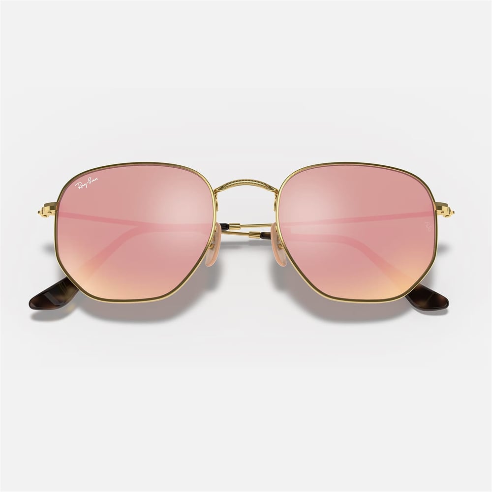 Ray-Ban Hexagonal RB 3548N 001/Z2 54 Kadın Güneş Gözlüğü