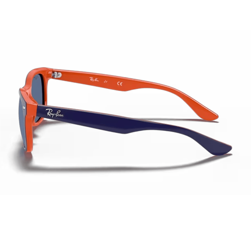 Ray-Ban Junior New Wayfarer RJ 9052S 17880 48 - Turuncu Mavi Çocuk Güneş Gözlüğü