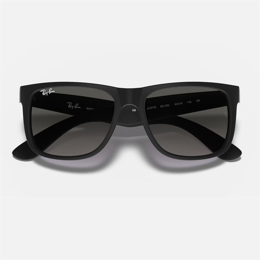 Ray-Ban Justin RB 4165 601/8G 55 - Siyah Erkek Güneş Gözlüğü