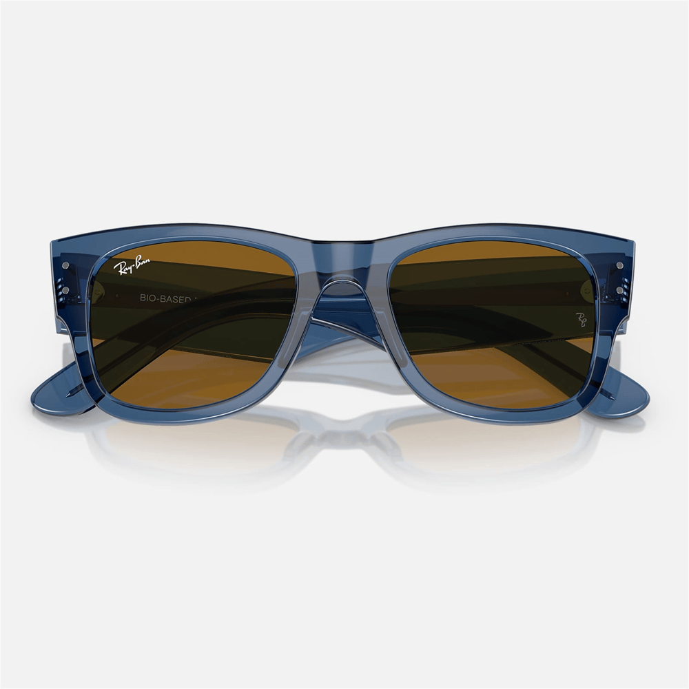 Ray-Ban Mega Wayfarer RB 0840S 668073 51 - Mavi Unisex Güneş Gözlüğü
