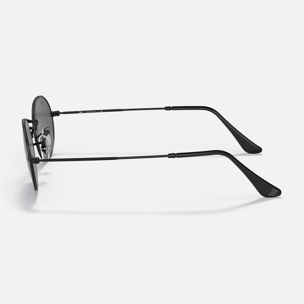 Ray-Ban Oval RB 3547 002/B1 51 - Siyah Unisex Güneş Gözlüğü