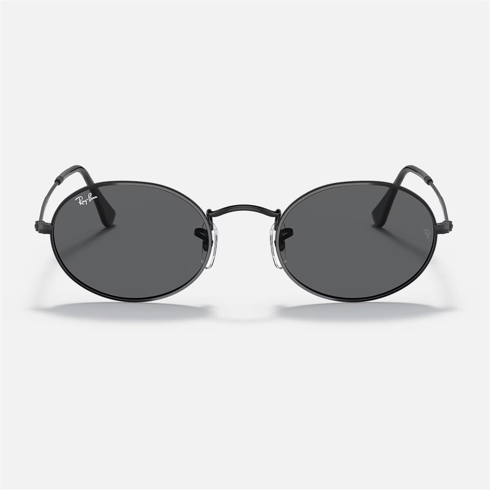 Ray-Ban Oval RB 3547 002/B1 51 - Siyah Unisex Güneş Gözlüğü