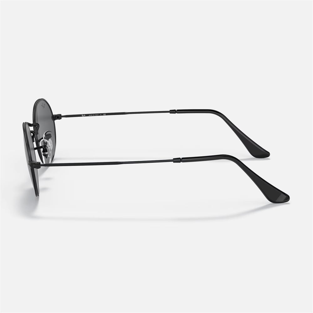 Ray-Ban Oval RB 3547 002/B1 51 - Siyah Unisex Güneş Gözlüğü