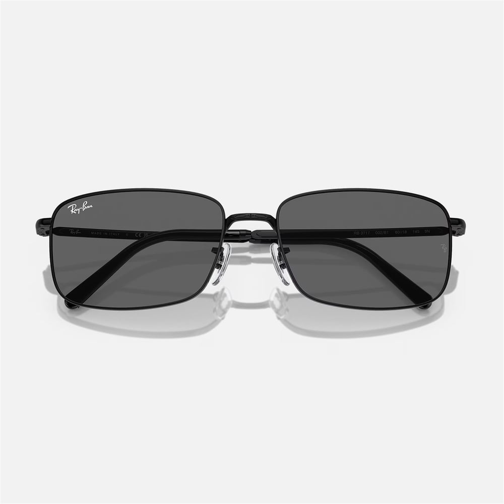 Ray-Ban RB 3717 002/B1 60 - Siyah Unisex Güneş Gözlüğü