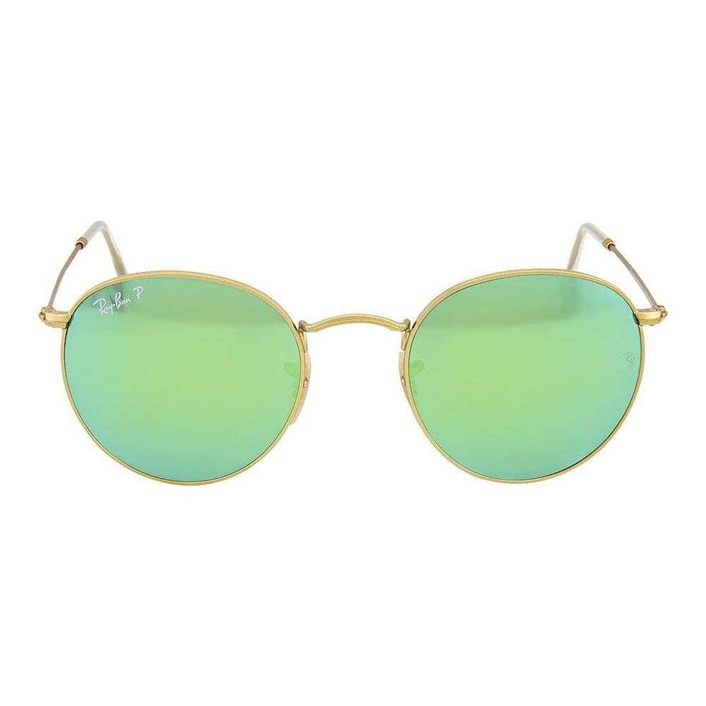 Ray-Ban Round Metal RB 3447 112/P9 50 - Yeşil Unisex Güneş Gözlüğü