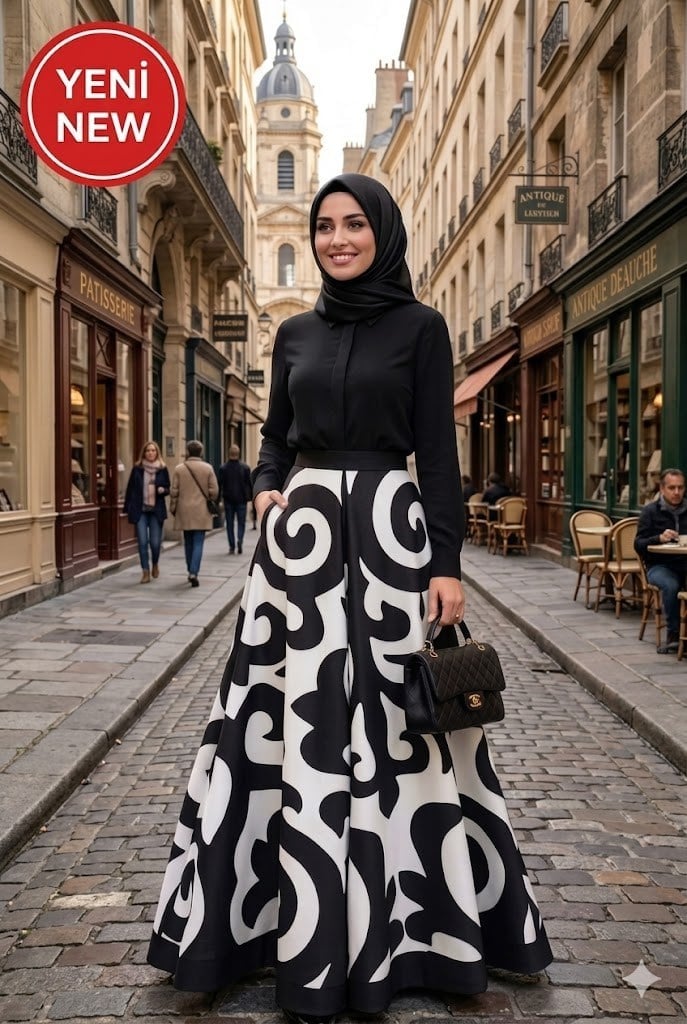 ESMERALDA Kloş Etek