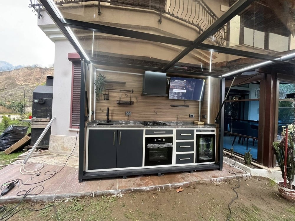 SHELTER 300 CHEF | Fırınlı Kapalı Bahçe Mutfağı