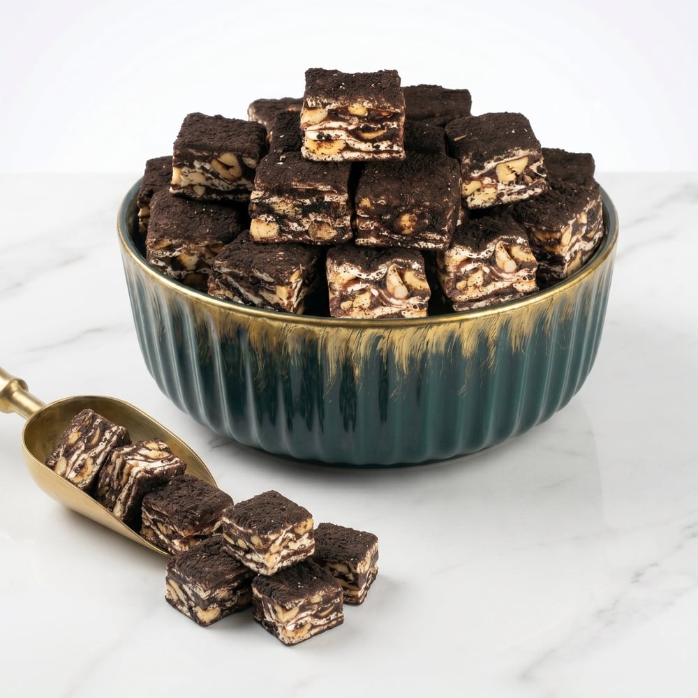 Diamond Çikolatalı Fındıklı Oreo Kaplı Lokum