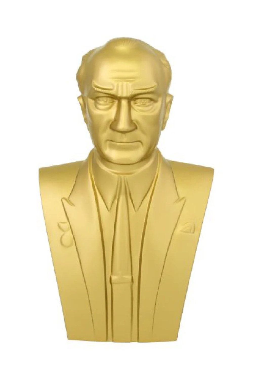 60 cm Fiberglass Arkası Açık Atatürk Büstü