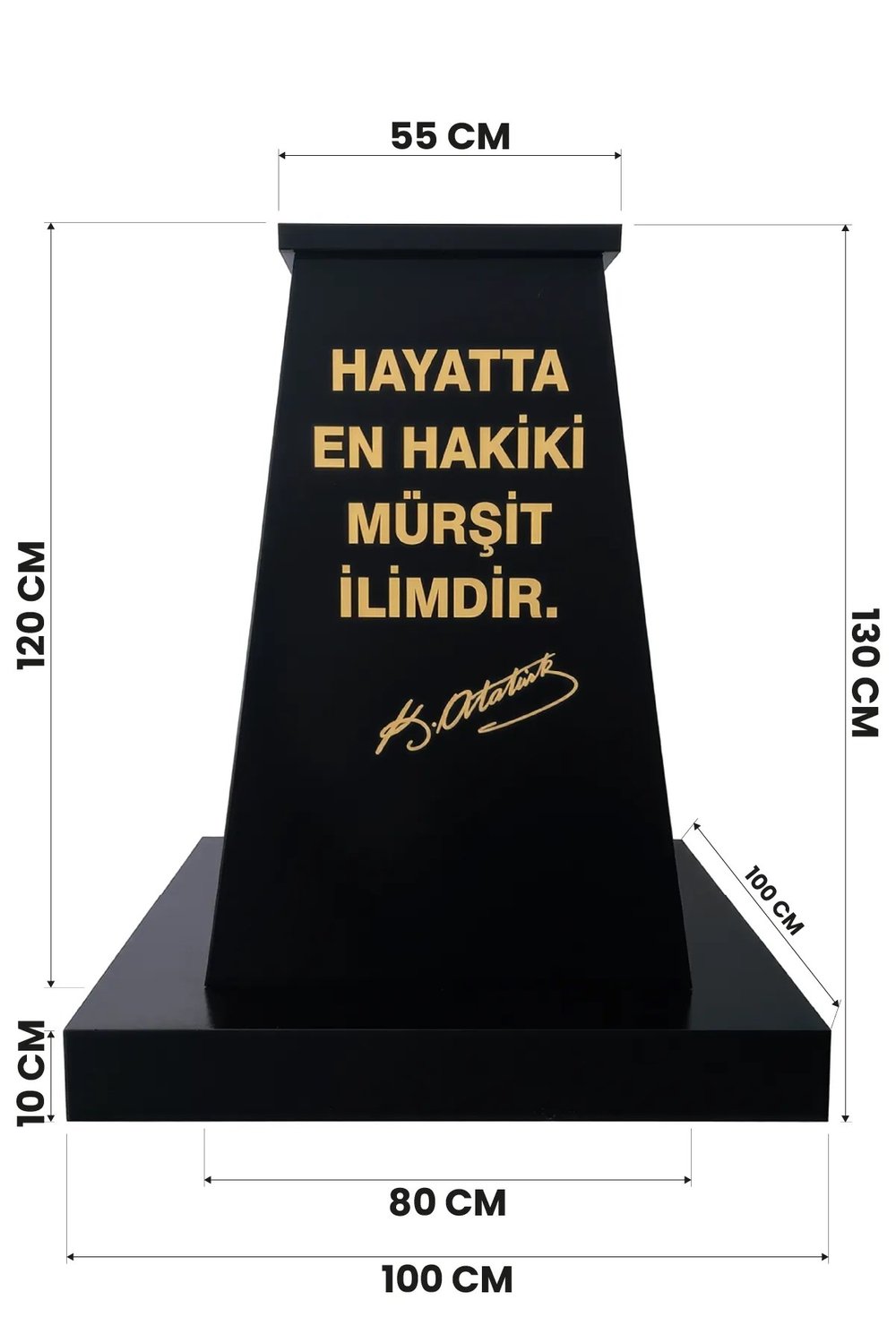 Atatürk Kaide Alt Tablalı (120lik)
