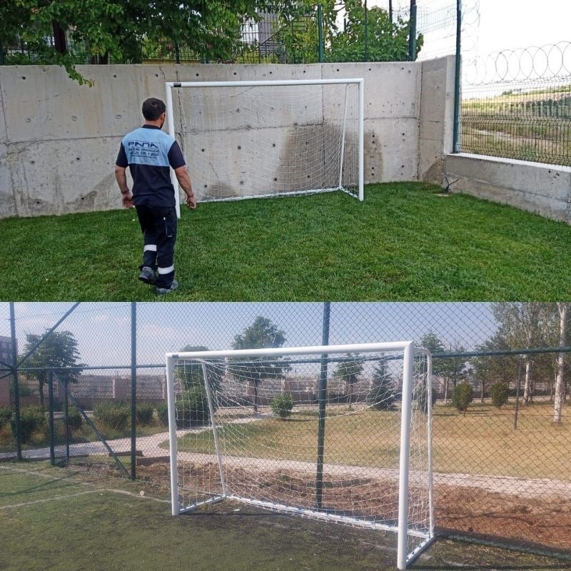 Metal Halı saha Kalesi (2X3x1)
