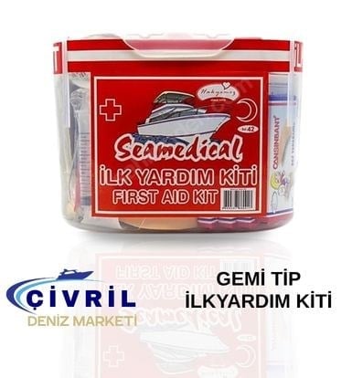İLK YARDIM KUTUSU GEMİ İÇİN KARE KUTU 