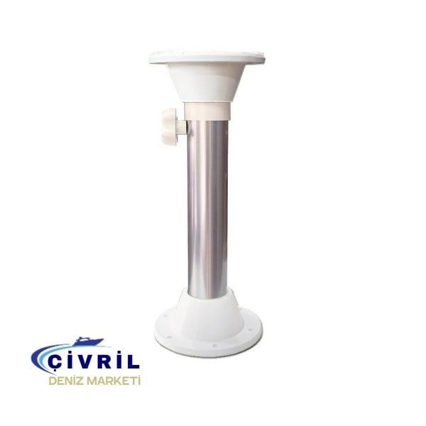 MASA AYAĞI TELESKOPİK BEYAZ 53-81CM ÇAP:195