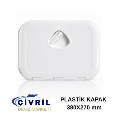 PLASTİK KAPAK BEYAZ 380X270MM