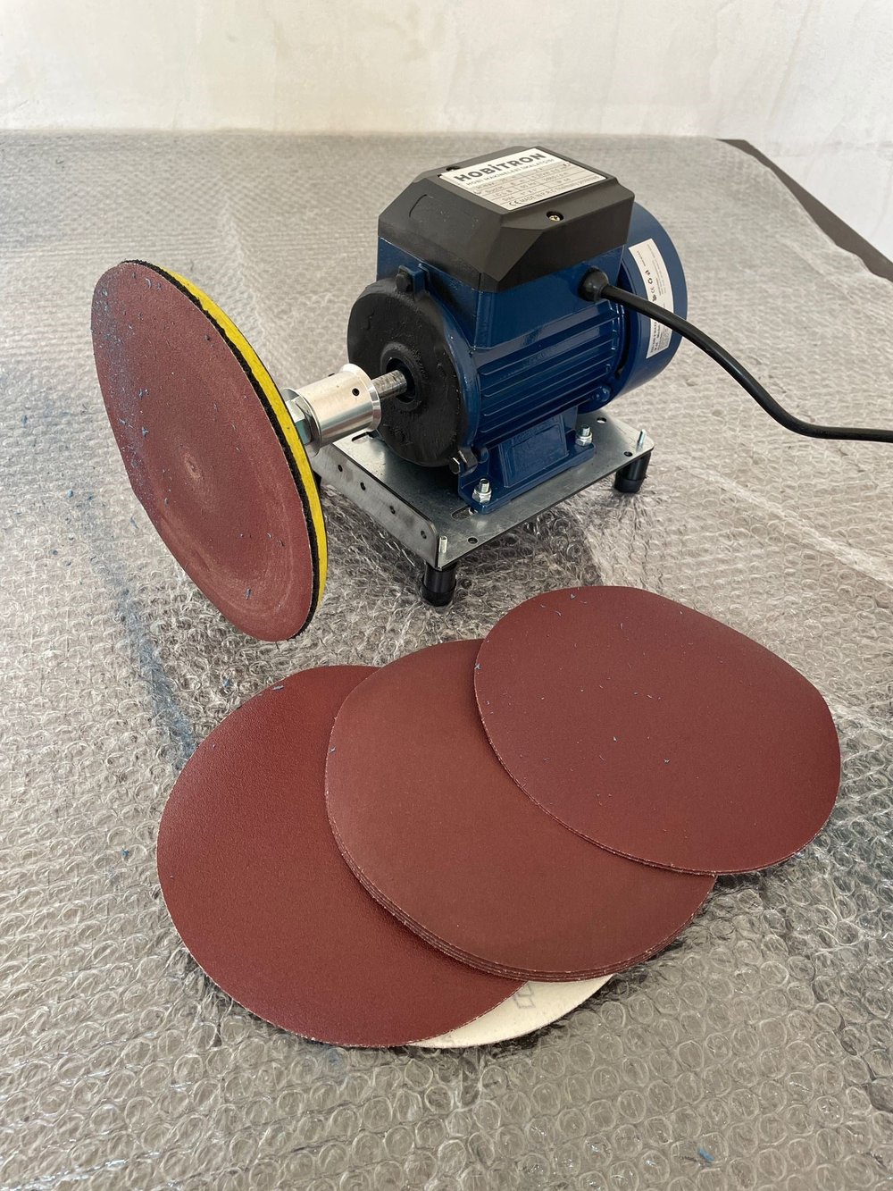 Yarım Beygir Mini Disk Zımpara Makinesi