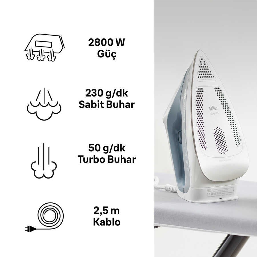 BRAUN TEXSTYLE7 BUHARLI ÜTÜ SI7088GY