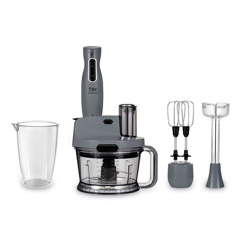 Fakir Mr Chef Quadro Gray Blender Seti