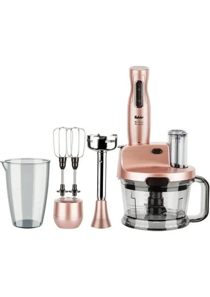 Fakir Mr Chef Quadro Rosie Blender Seti
