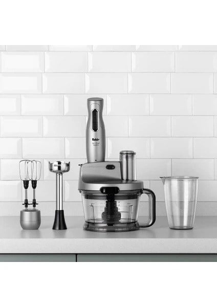 Fakir Mr Chef Quadro Silverstone Blender Seti