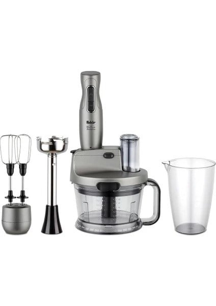 Fakir Mr Chef Quadro Silverstone Blender Seti