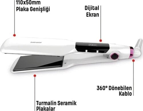 Goldmaster BY-5107 Diamond Saç Düzleştirici