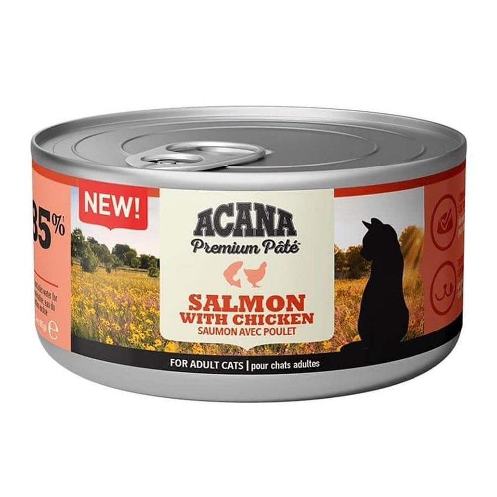 Acana Premium Somonlu Tavuklu Ezme Kedi Konservesi 85 Gr