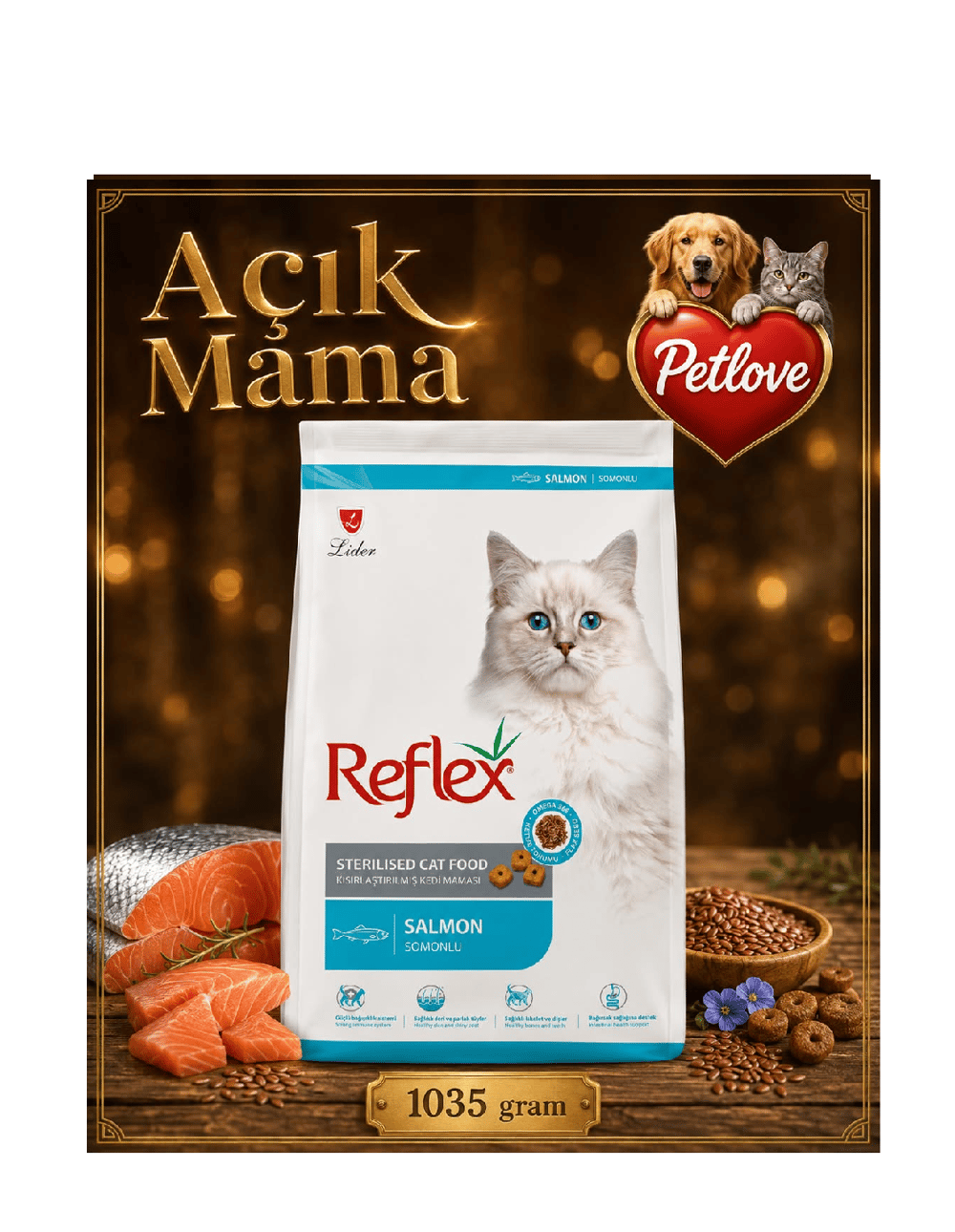 AÇIK Reflex Kısır Balık 1KG