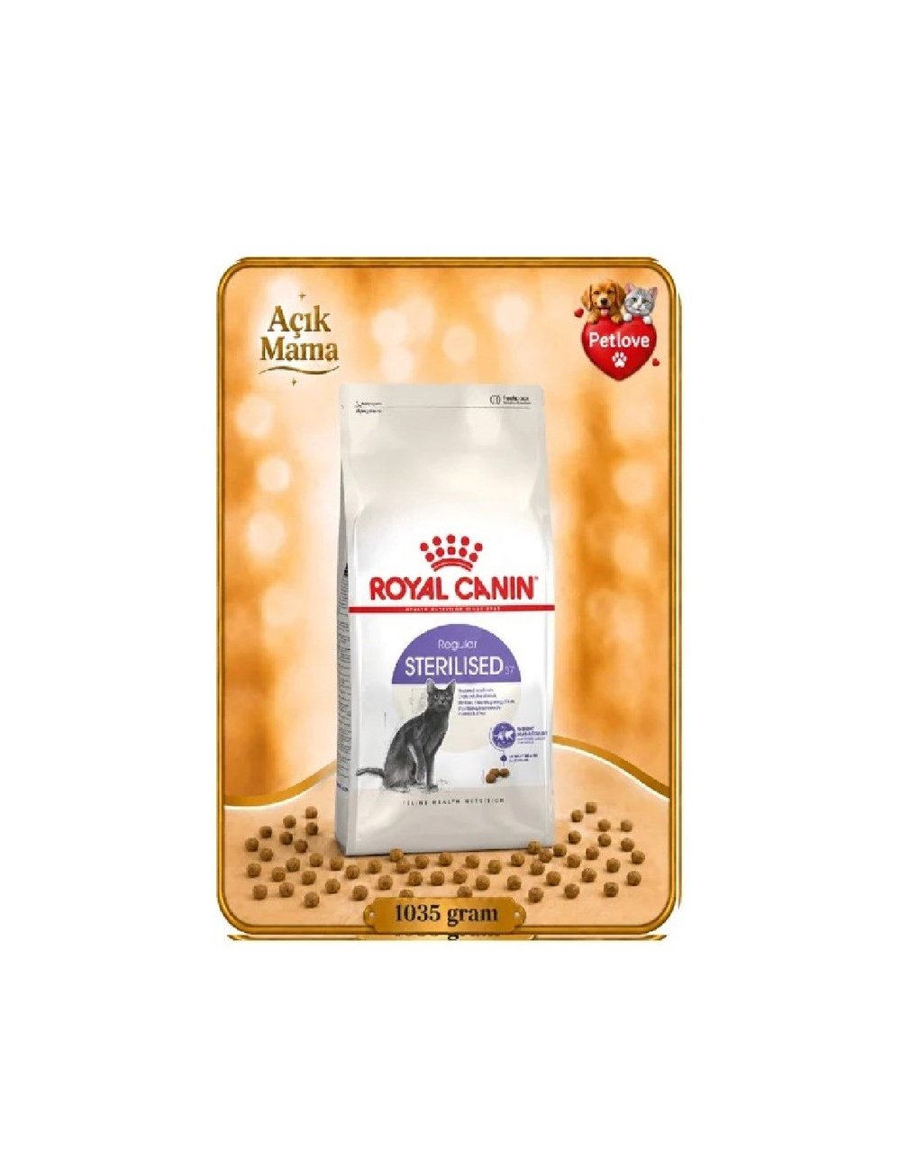 (AÇIK) ROYAL CANIN TAVUKLU KISIRLAŞTIRILMIŞ KEDİ KURU MAMASI 1 KG 