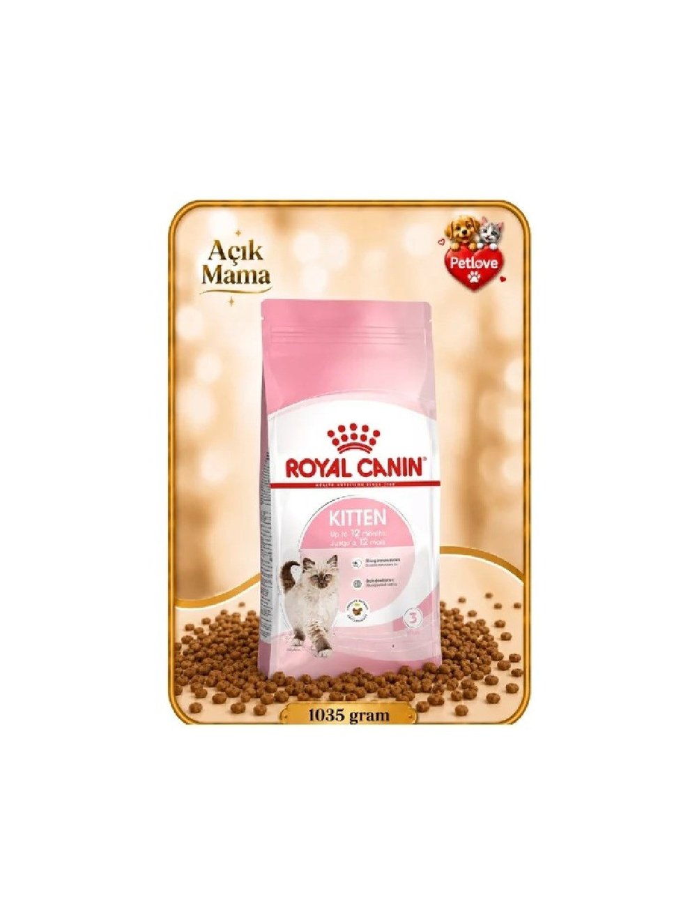 (AÇIK) ROYAL CANIN TAVUKLU YAVRU KEDİ  KURU MAMASI 1 KG