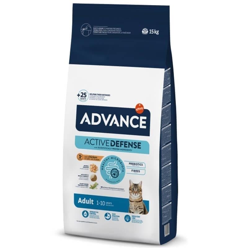 Advance Cat Adult Chicken & Rice Tavuklu ve Pirinçli Yetişkin Kedi Maması 15 Kg