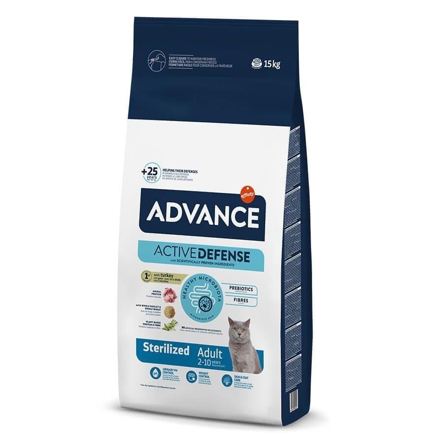 Advance Cat Sterilized Hindili Kısırlaştırılmış Kedi Maması 15 Kg