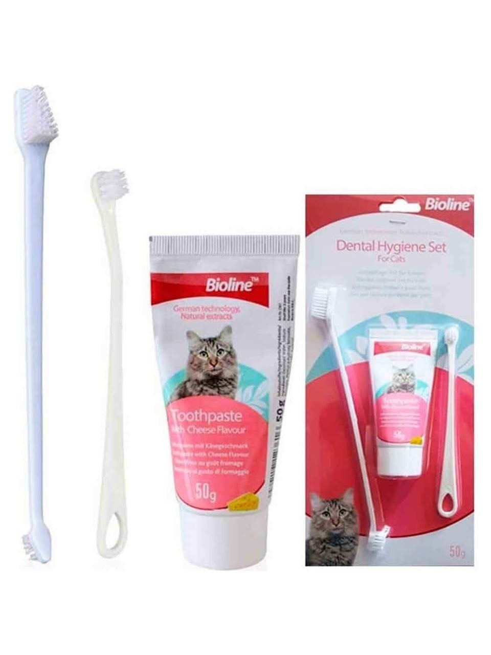 BİOLİNE DENTAL HYGİENE SET FOR CATS 