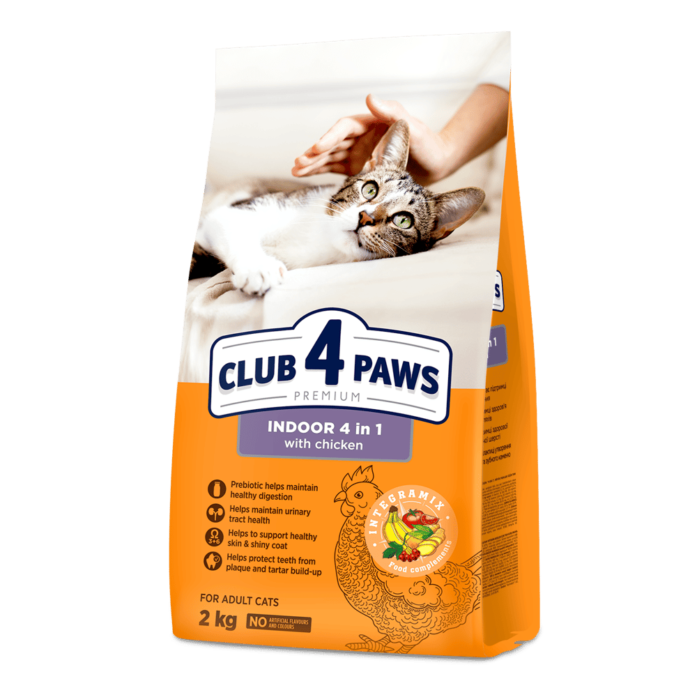 CLUP4PAWS PREMİUM TAVUKLU KISIR KEDİ MAMASI 2 KG