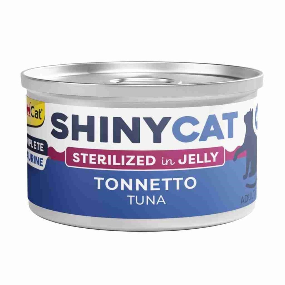 Gimcat Shinycat Jelly Ton Balıklı Kısır Kedi Konservesi 70 gr