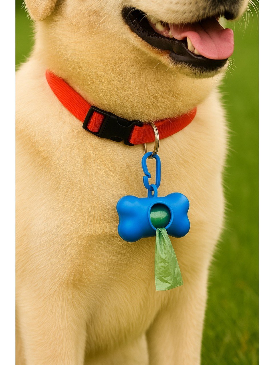 KÖPEK 5 YEDEKLİ TUVALET POŞETİ VE KABI SET