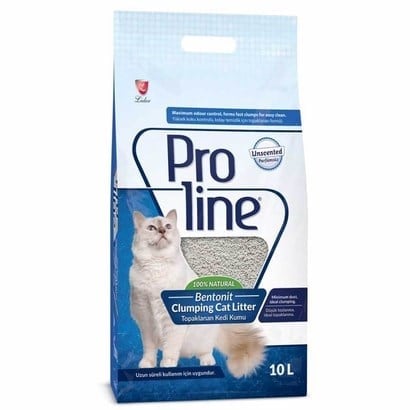 ProLine Clumping Cat Litter Topaklanan Kedi Kumu 10 LT