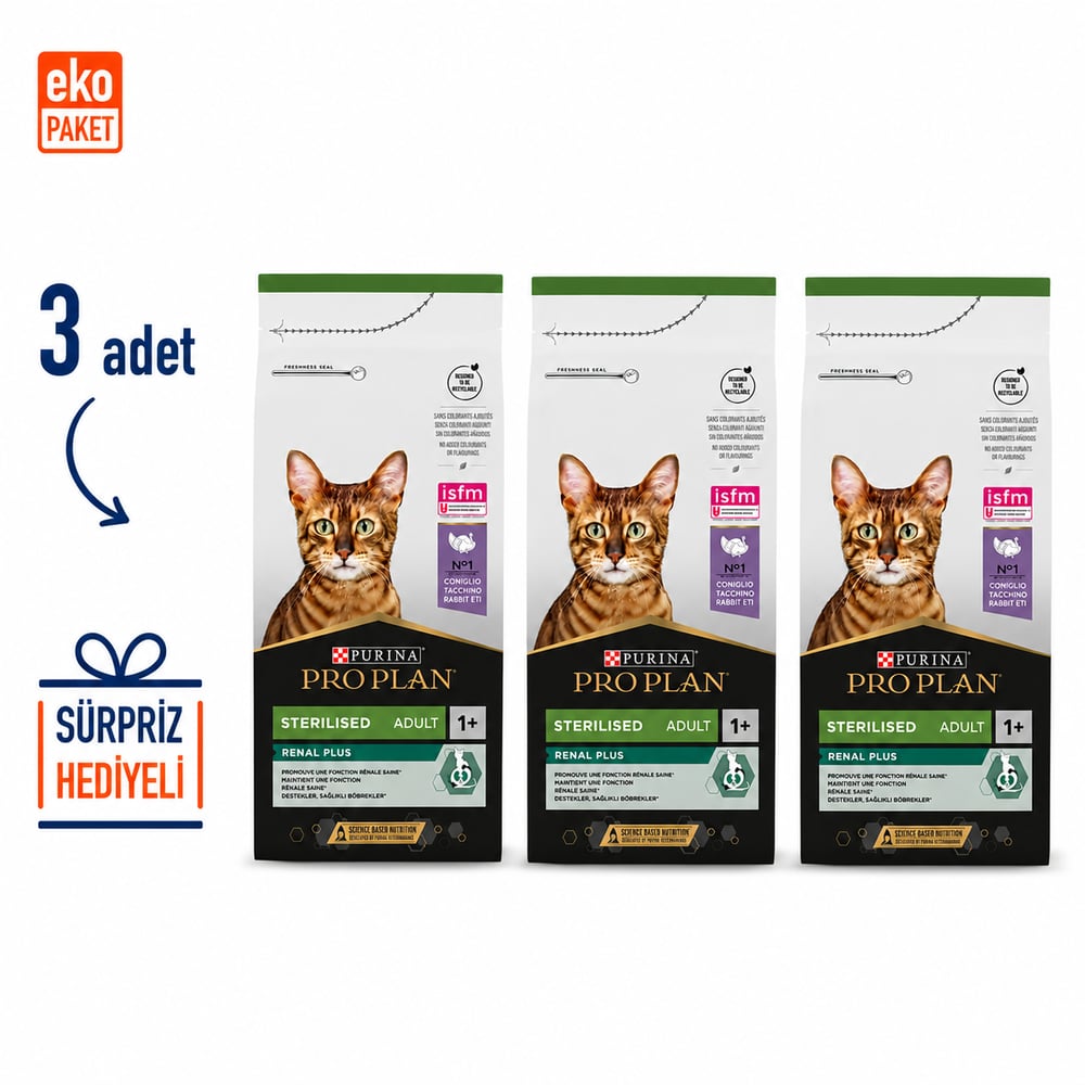 Proplan Renal Plus Hindili Kısırlaştırılmış Kedi Maması 1.5 Kg