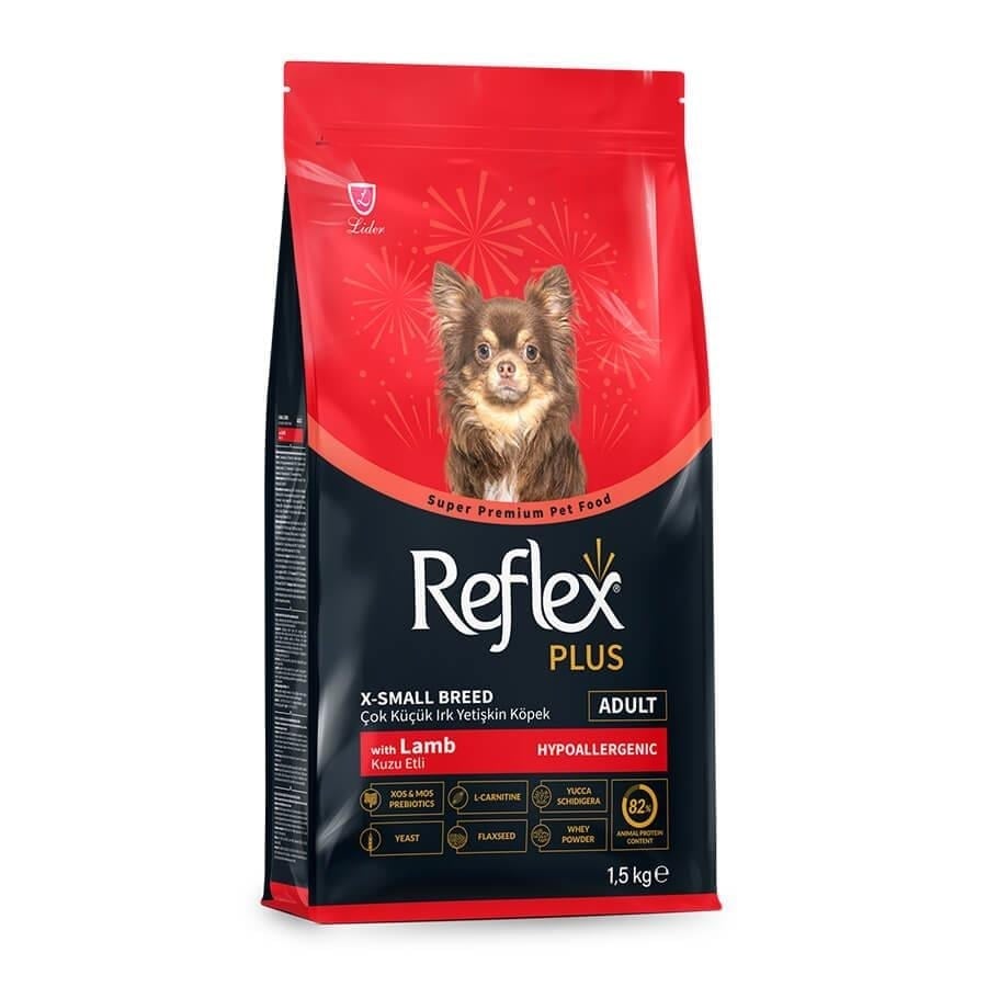 Reflex Plus Hipoalerjenik Kuzulu Küçük Irk Yetişkin Köpek Maması 1,5 Kg