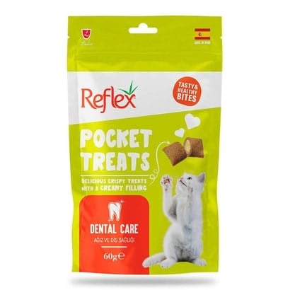 Reflex Pocket Treats Dental Kedi Ödül Maması 60 Gr
