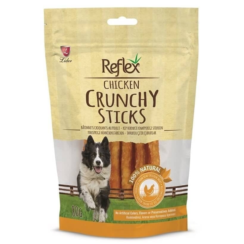Reflex Tavuklu Çıtır Çubuk Köpek Ödülü 80 Gr
