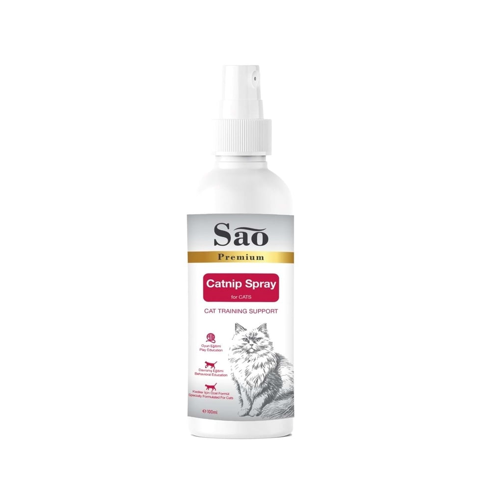 SAO PREMIUM CATNIP SPREY FOR CATS 100 ML
