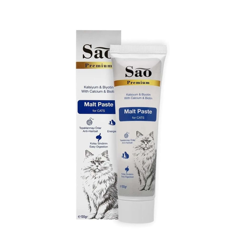 SAO PREMİUM MALTE PASTE FOR CATS 100 GR