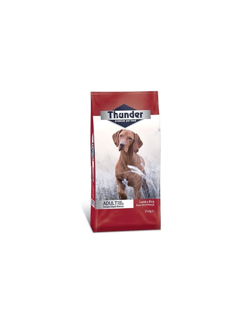 Thunder Kuzu Etli Pirinçli Yetişkin Köpek Maması 15 kg