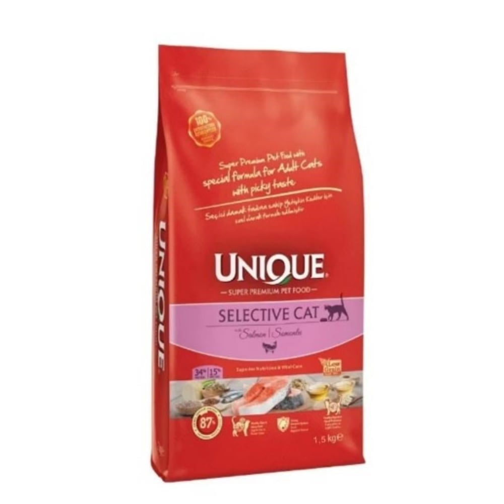 Unique Selective Somonlu Yetişkin Kedi Maması 1,5 Kg