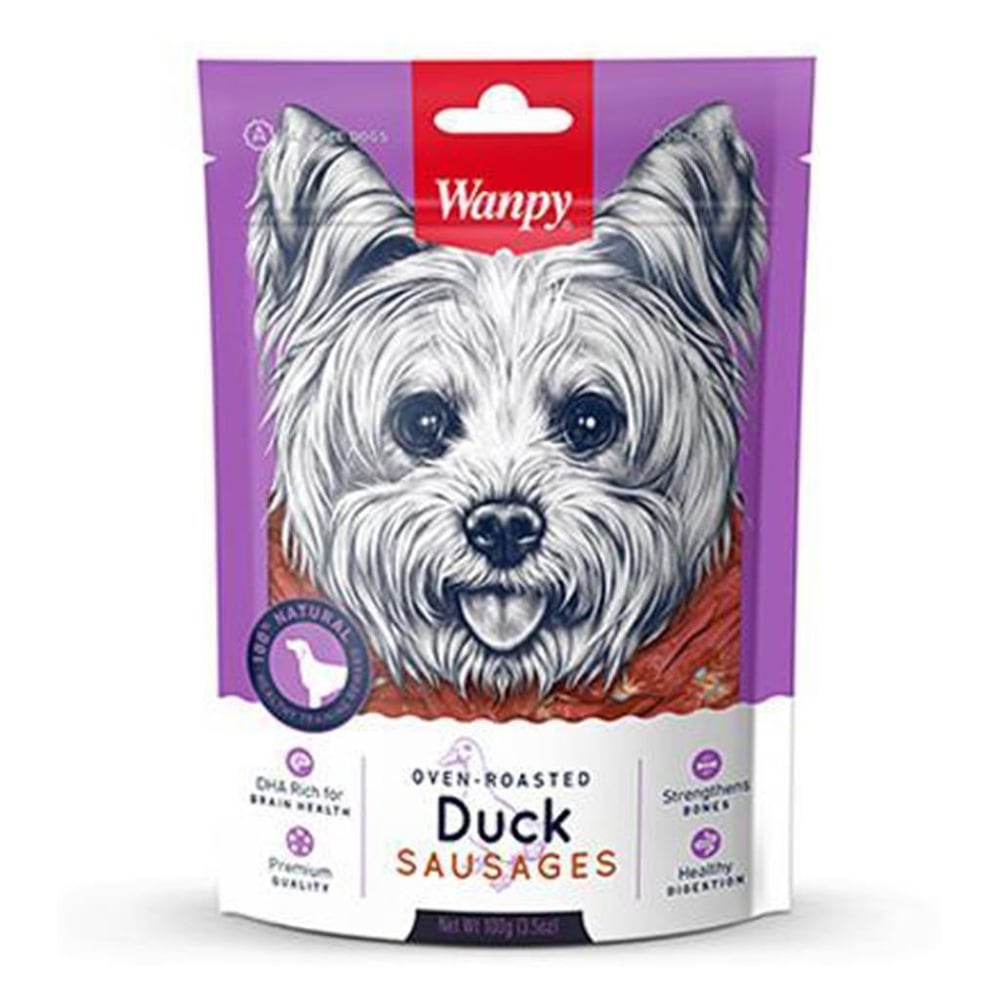 Wanpy Ördek Etli Sosis 100 Gr Köpek Ödülü